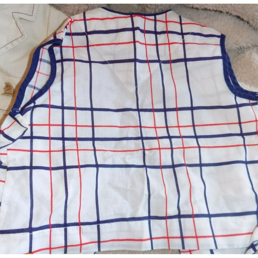 Vintage baby boy suit and boy's vest